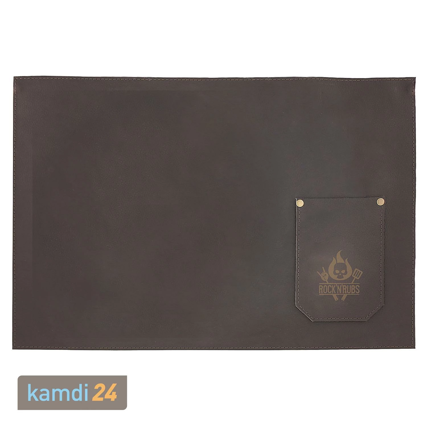 Rock'n'Rubs Tisch-Set Aus Leder Braun 1 Rock'n'Rubs Tisch-Set Aus Leder Braun