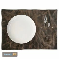 Rock'n'Rubs Tisch-Set Aus Leder Cognac Crunch 8 Rock'n'Rubs Tisch-Set Aus Leder Cognac Crunch -WEBER Verkäufe rocknrubs tisch set aus leder cognac crunch 23969 m 3