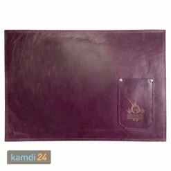 Rock'n'Rubs Tisch-Set Aus Leder Lila