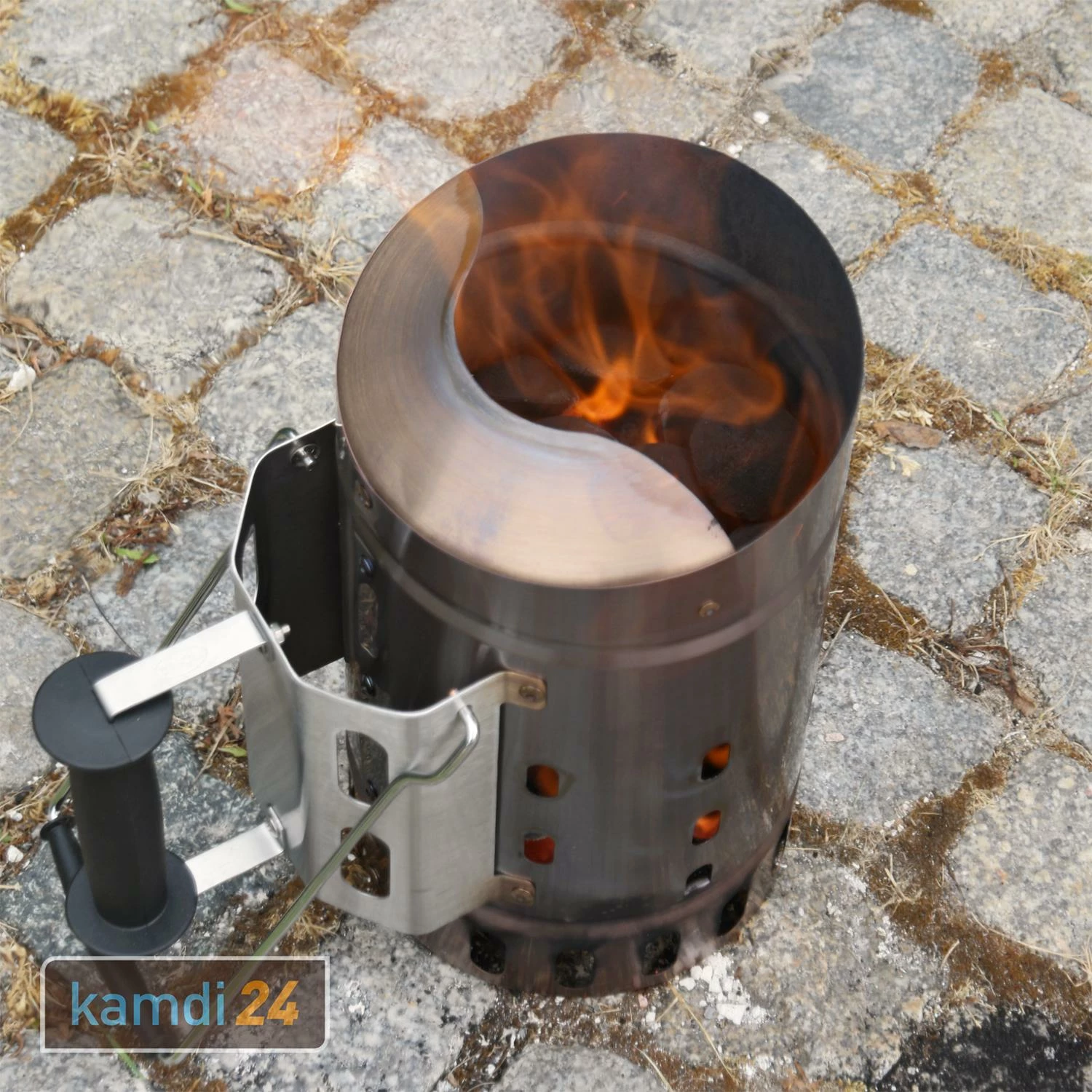 Rösle RÖSLE Anzündkamin Edelstahl + TOM COCO Grill-Kokoskohlebriketts 2er-Pack (6 Kg) 8 Rösle RÖSLE Anzündkamin Edelstahl + TOM COCO Grill-Kokoskohlebriketts 2er-Pack (6 Kg) – Bild 8