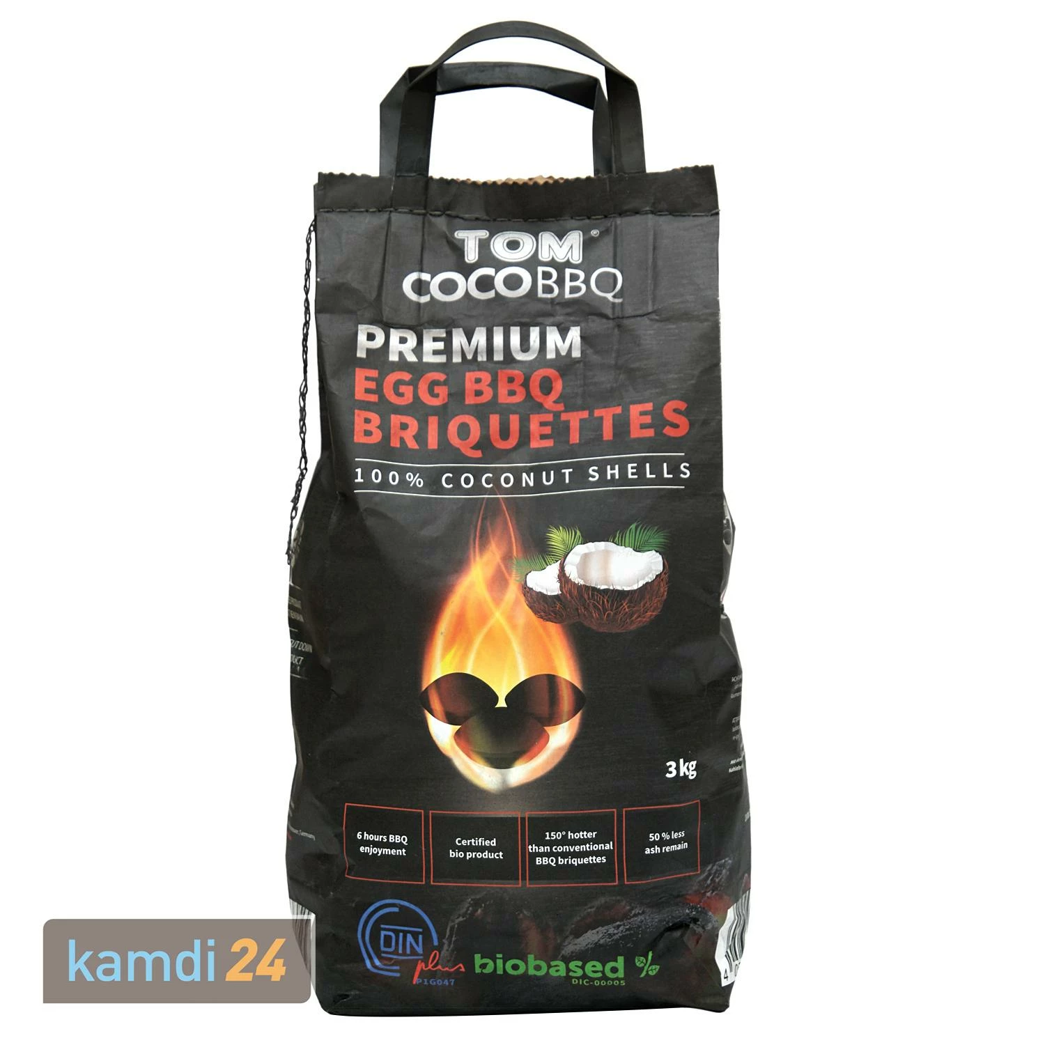 Rösle RÖSLE Anzündkamin Edelstahl + TOM COCO Grill-Kokoskohlebriketts 2er-Pack (6 Kg) 10 Rösle RÖSLE Anzündkamin Edelstahl + TOM COCO Grill-Kokoskohlebriketts 2er-Pack (6 Kg) – Bild 10