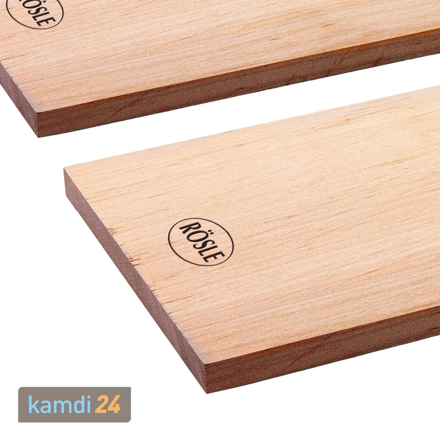 Rösle RÖSLE Aromaplanke Erle 2er Set L 2 Rösle RÖSLE Aromaplanke Erle 2er Set L – Bild 2