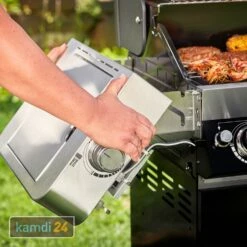 Rösle RÖSLE BBQ-Station Videro G4-S Vario+ Gasgrill Schwarz Aktuelles Modell -WEBER Verkäufe roesle bbq station videro g4 s vario gasgrill schwarz aktuelles modell m 8