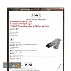 Rösle RÖSLE Grillwerkzeuge 3er Set 14 Rösle RÖSLE Grillwerkzeuge 3er Set -WEBER Verkäufe roesle grillwerkzeuge 3er set 10406 m 6