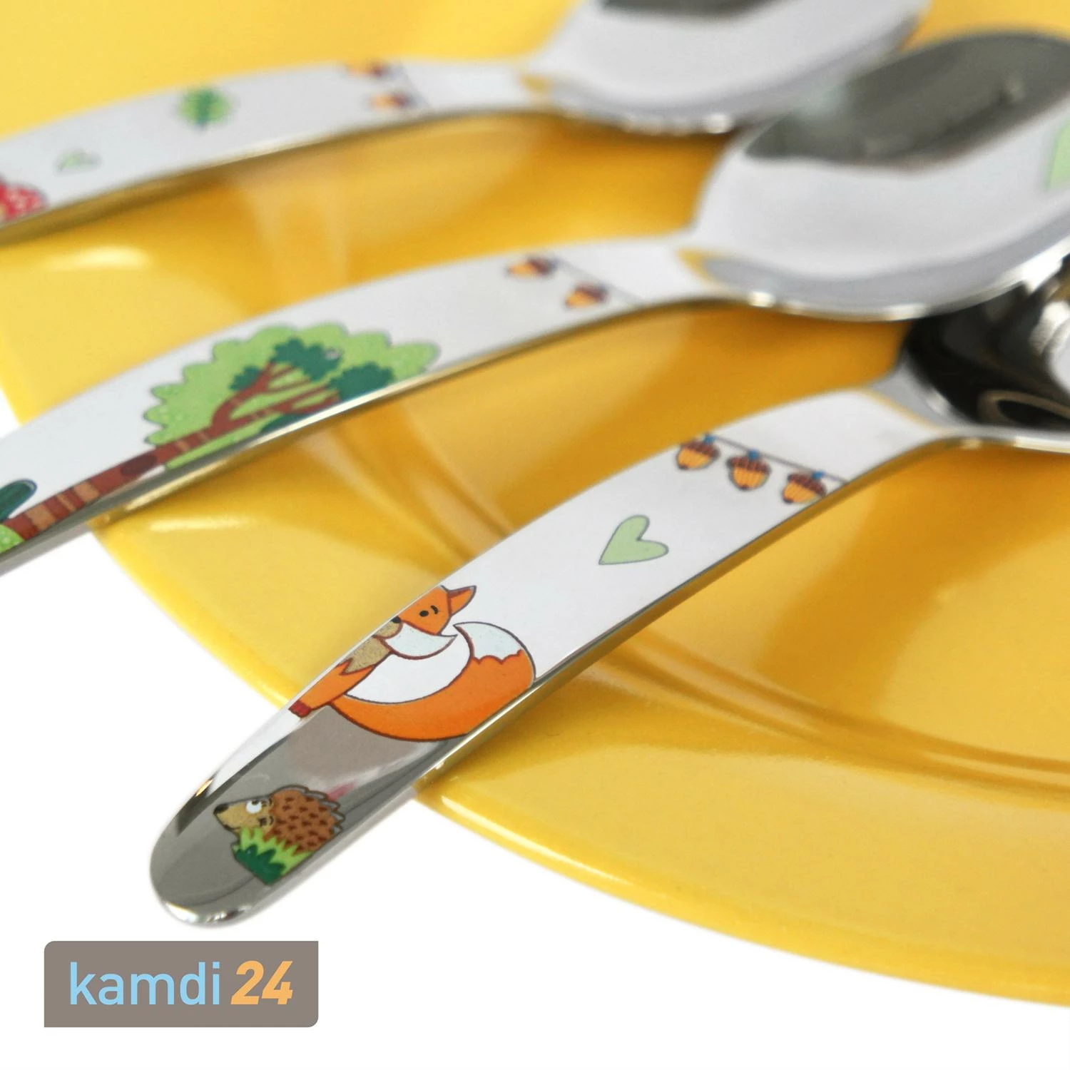 Rösle RÖSLE Kinderbesteck Waldfreunde Set 4-tlg. 6 Rösle RÖSLE Kinderbesteck Waldfreunde Set 4-tlg. – Bild 6