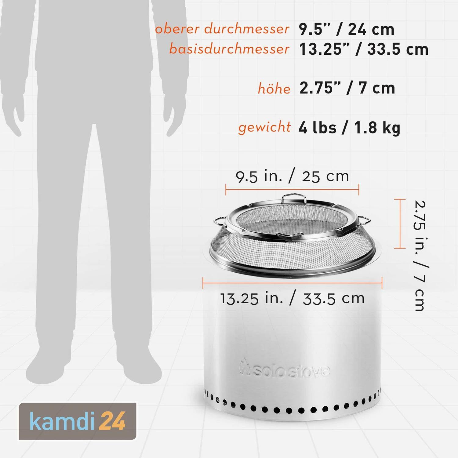 Solo Stove Feuerschutz Für Ranger 2-teilig 10 Solo Stove Feuerschutz Für Ranger 2-teilig – Bild 10