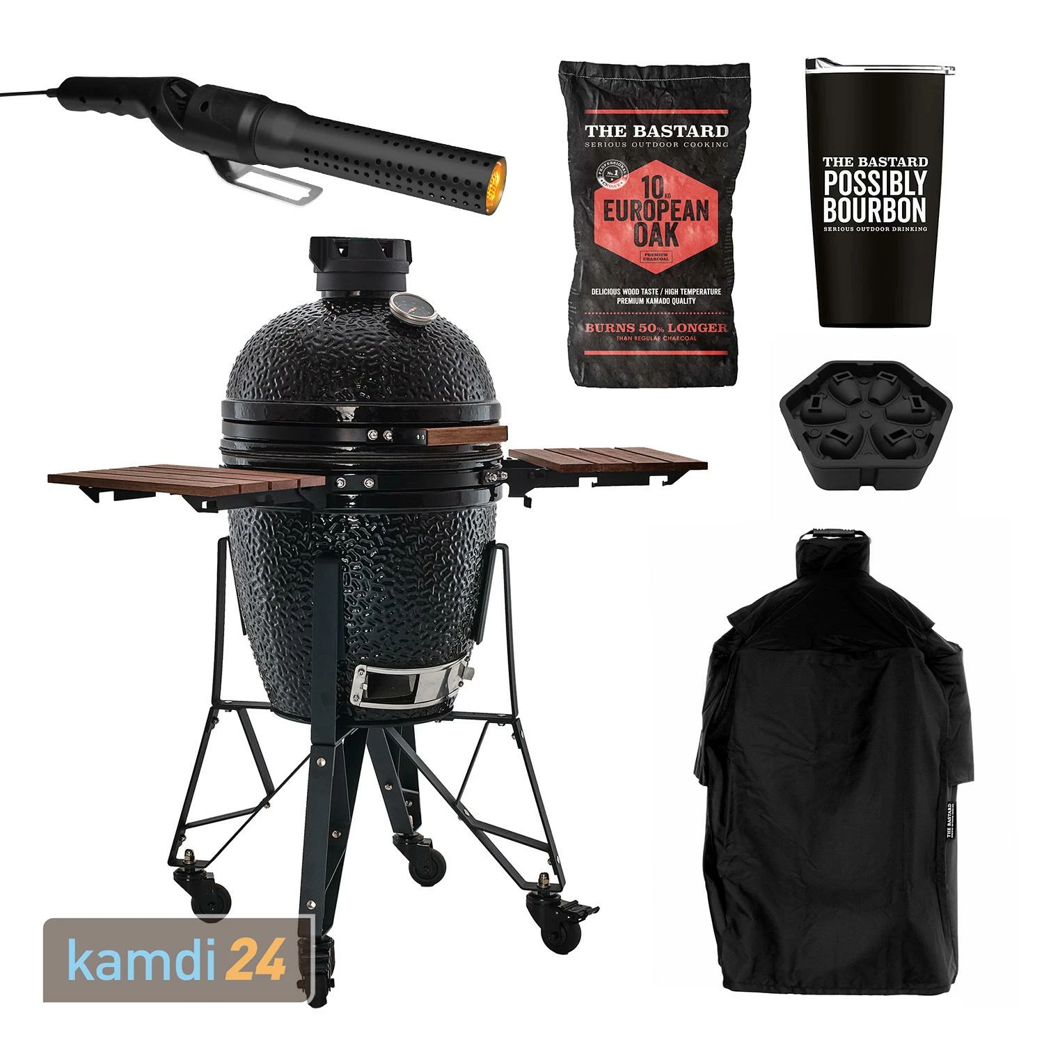 The Bastard Medium Complete Keramikgrill Profi-Set 1 The Bastard Medium Complete Keramikgrill Profi-Set
