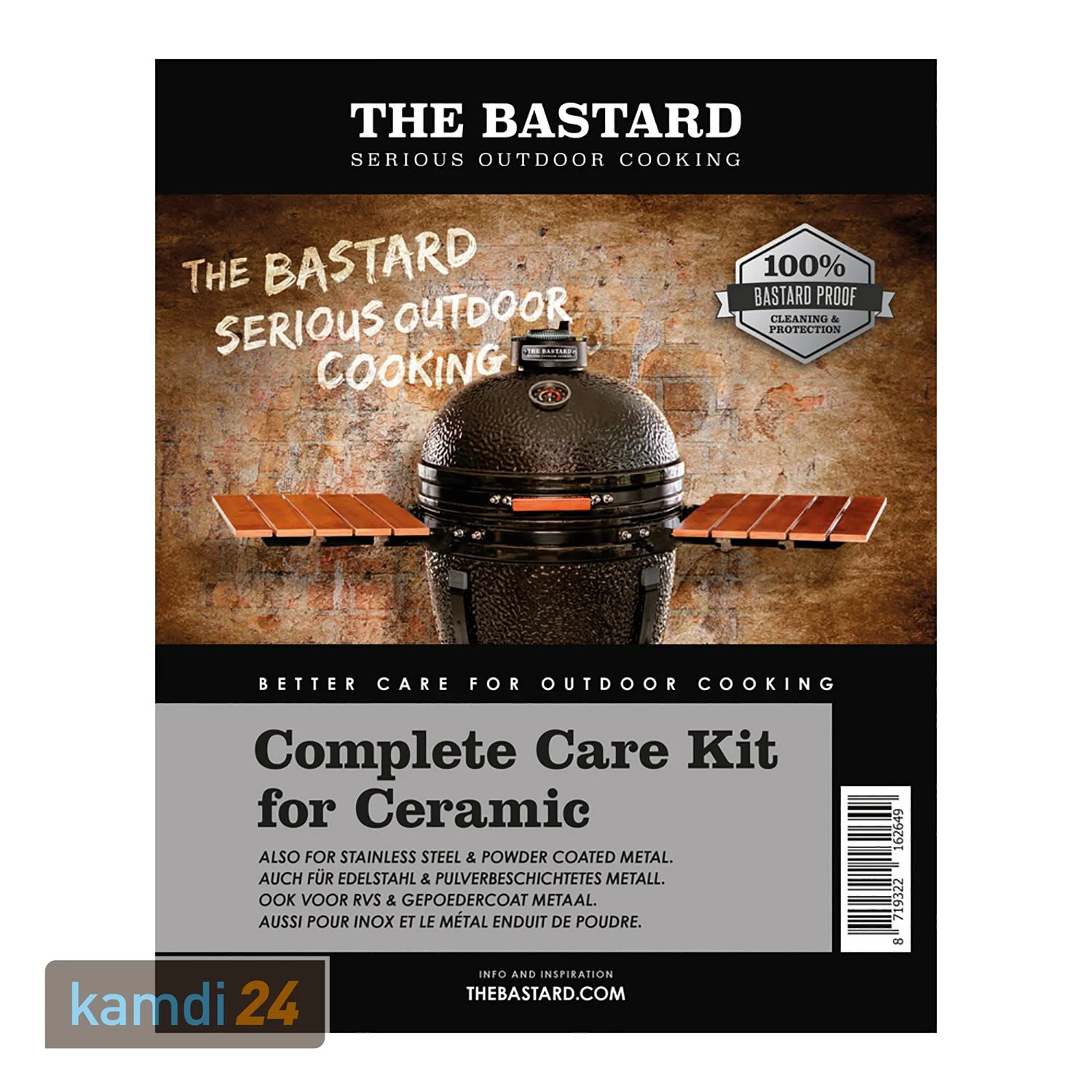 The Bastard Reinigungsset Für Keramikgrills, 2x 500 Ml 1 The Bastard Reinigungsset Für Keramikgrills, 2x 500 Ml