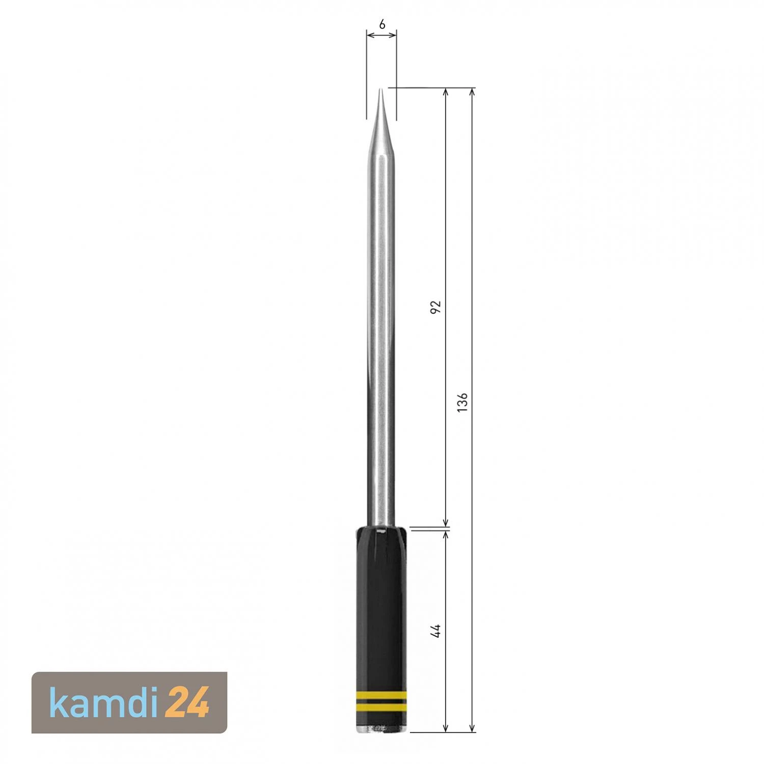 The MeatStick Einzelstick Temperaturfühler Gelb 2 The MeatStick Einzelstick Temperaturfühler Gelb – Bild 2
