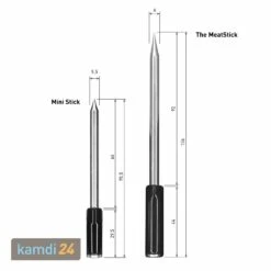 The MeatStick Einzelstick Temperaturfühler Schwarz 12 The MeatStick Einzelstick Temperaturfühler Schwarz -WEBER Verkäufe the meatstick einzelstick temperaturfuehler schwarz 20485 m 4