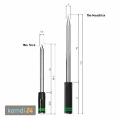 The MeatStick Mini Einzelstick Temperaturfühler Grün -WEBER Verkäufe the meatstick mini einzelstick temperaturfuehler gruen 20503 m 5