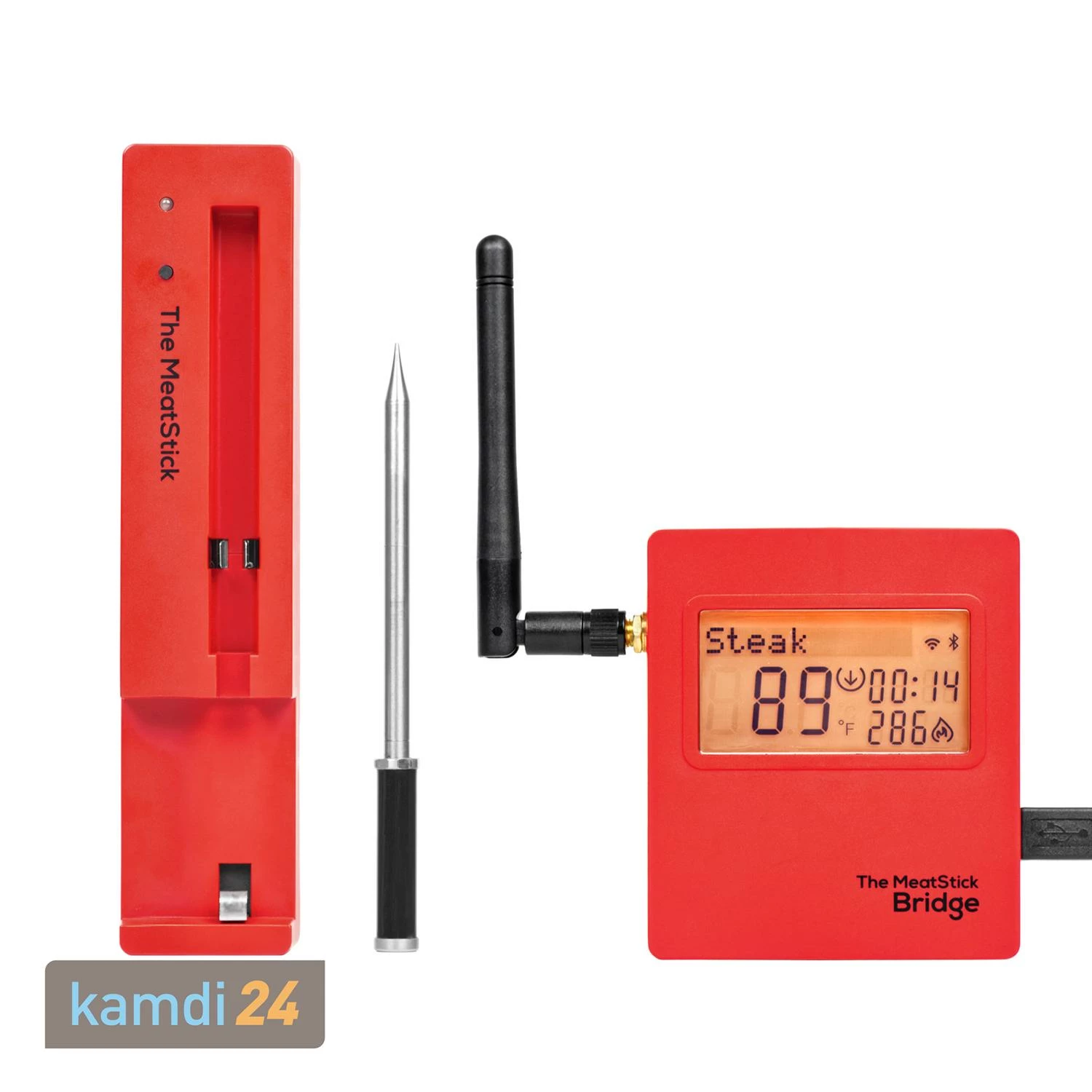 The MeatStick Set 3: The MeatStick Mit WiFi Bridge, Ladegerät Und Transporttasche 3 The MeatStick Set 3: The MeatStick Mit WiFi Bridge, Ladegerät Und Transporttasche – Bild 3