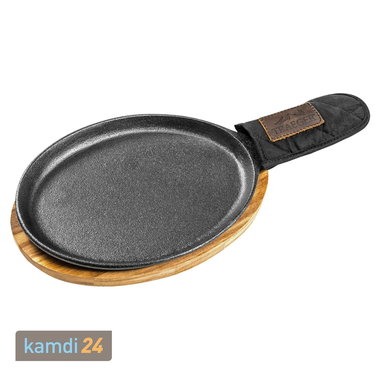 Traeger Fajita Pfanne Gusseissen + Grillwender 2 Traeger Fajita Pfanne Gusseissen + Grillwender – Bild 2