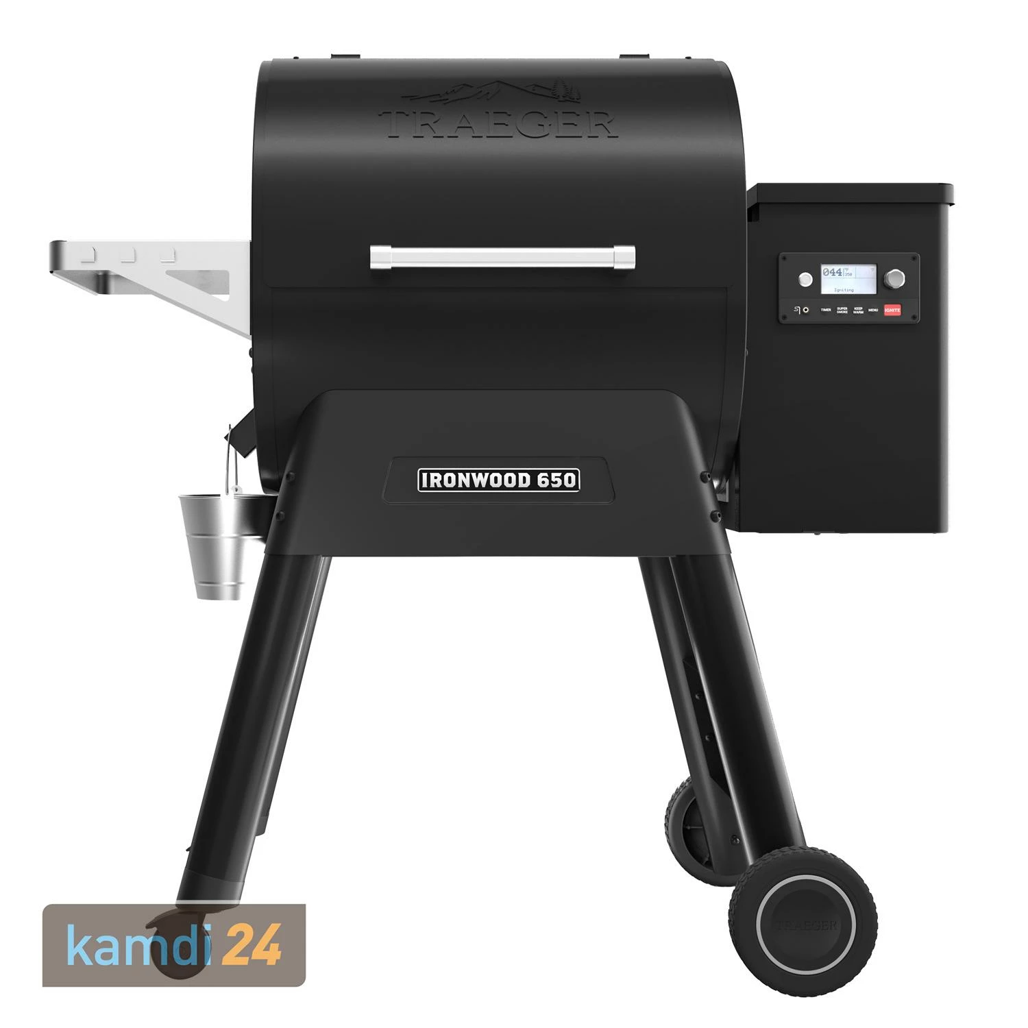 Traeger IRONWOOD 650 Pellet Grill Schwarz Inkl. Abdeckhaube, Ablaufblech-Schutzfolie + Hartholz Pellets Cherry 9 Kg 3 Traeger IRONWOOD 650 Pellet Grill Schwarz Inkl. Abdeckhaube, Ablaufblech-Schutzfolie + Hartholz Pellets Cherry 9 Kg – Bild 3