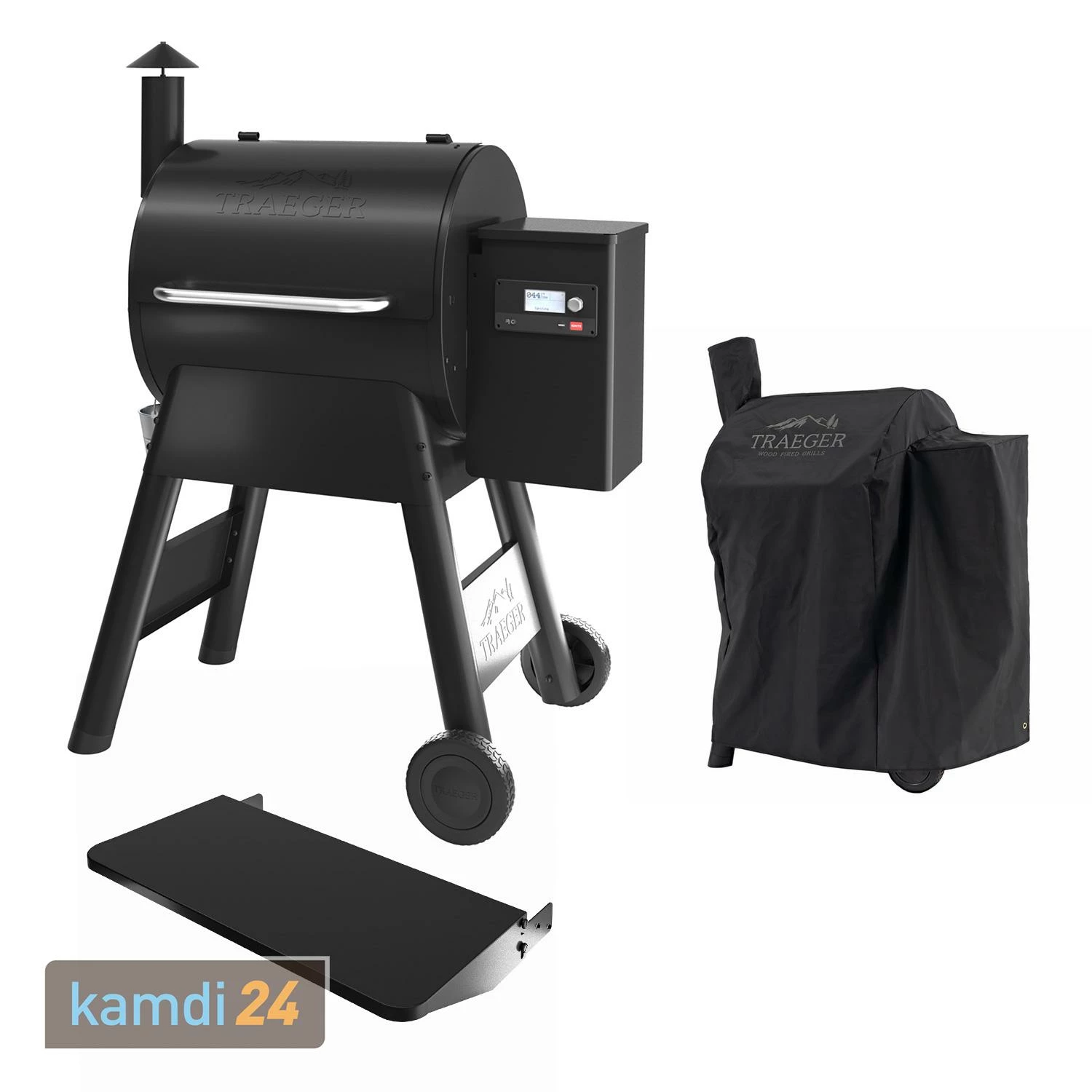 Traeger PRO D2 575 Inkl. Abdeckhaube & Klappbare Frontablage 1 Traeger PRO D2 575 Inkl. Abdeckhaube & Klappbare Frontablage