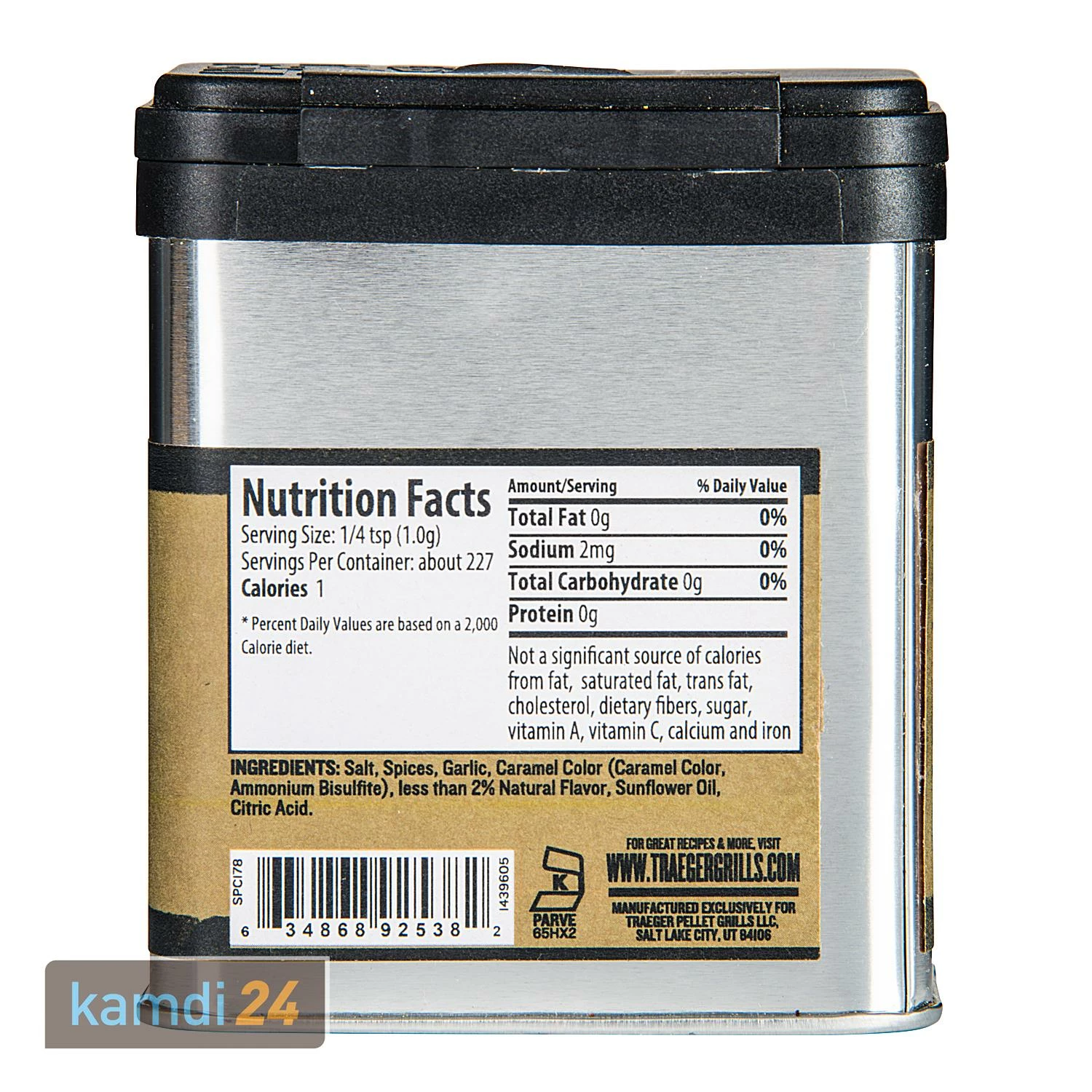 Traeger Rubs 5er-Set: Veggie, Blackened Saskatchewan, Coffee, Prime Rib & Beef 5 Traeger Rubs 5er-Set: Veggie, Blackened Saskatchewan, Coffee, Prime Rib & Beef – Bild 5