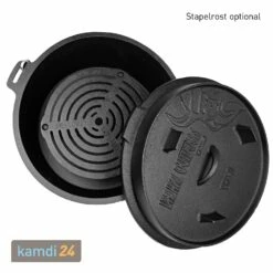 Valhal Outdoor Dutch Oven 6,1 L Mit Füßen -WEBER Verkäufe valhal outdoor dutch oven 61 l mit fuessen 25149 m 10
