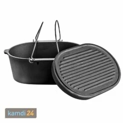 Valhal Outdoor Dutch Oven 9 L, Oval