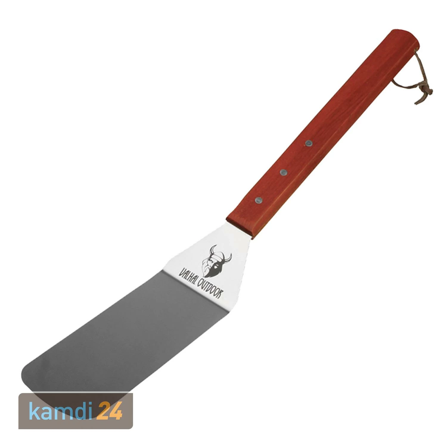 Valhal Outdoor Grill- Und Pfannenwender XL Mit Holzgriff 1 Valhal Outdoor Grill- Und Pfannenwender XL Mit Holzgriff