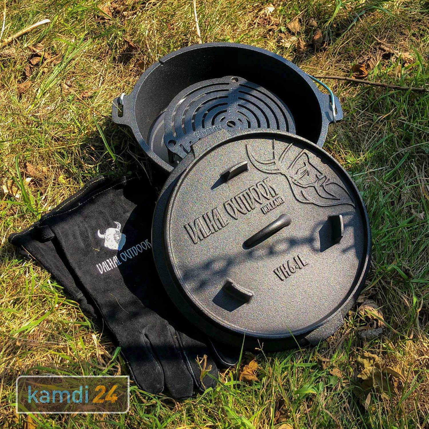 Valhal Outdoor Grillhandschuhe Aus Wildleder 2 Valhal Outdoor Grillhandschuhe Aus Wildleder – Bild 2