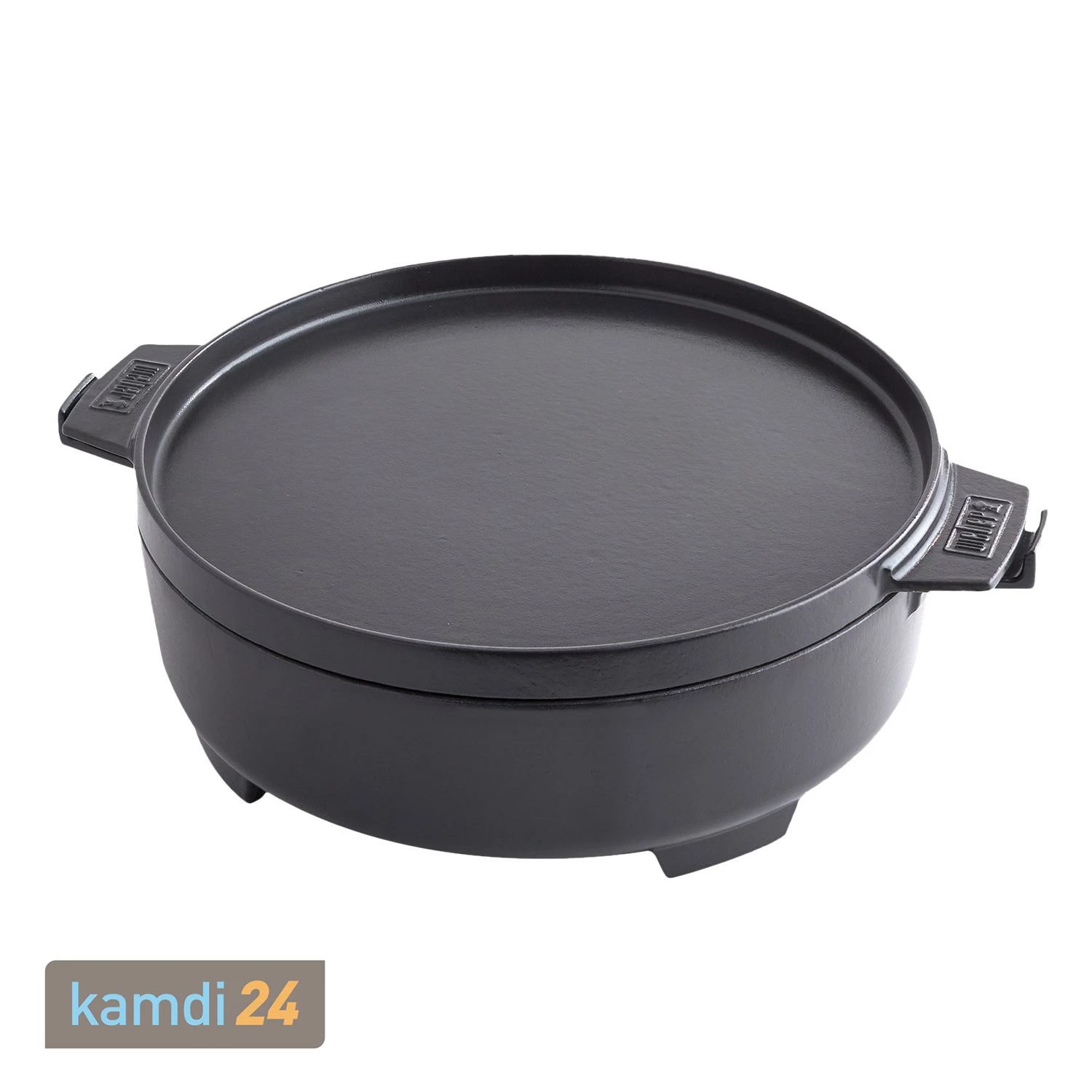Weber CRAFTED 2-in-1 Dutch Oven 6,8 L Mit Pfanne 1 Weber CRAFTED 2-in-1 Dutch Oven 6,8 L Mit Pfanne