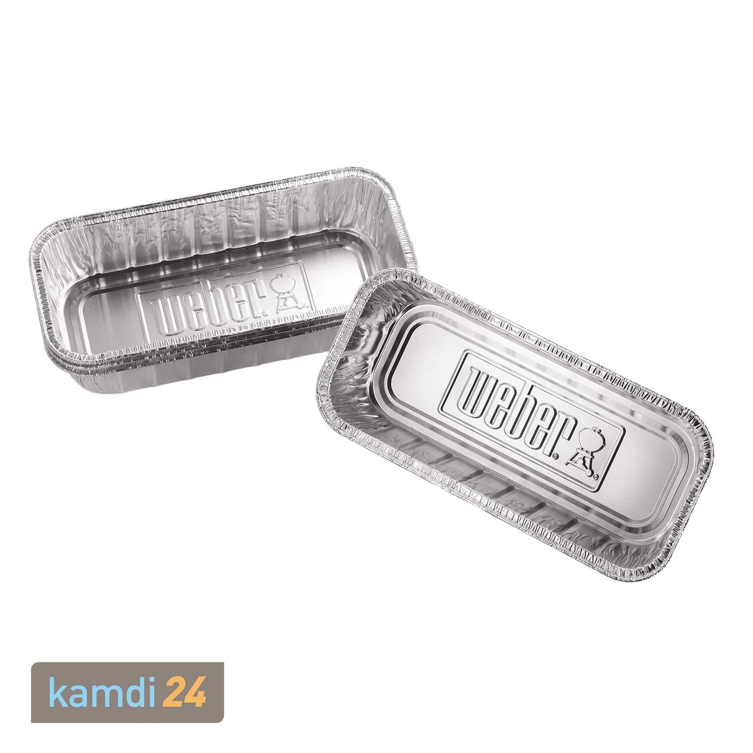 Weber Alu-Tropfschalen XL 10 Stück 2 Weber Alu-Tropfschalen XL 10 Stück – Bild 2