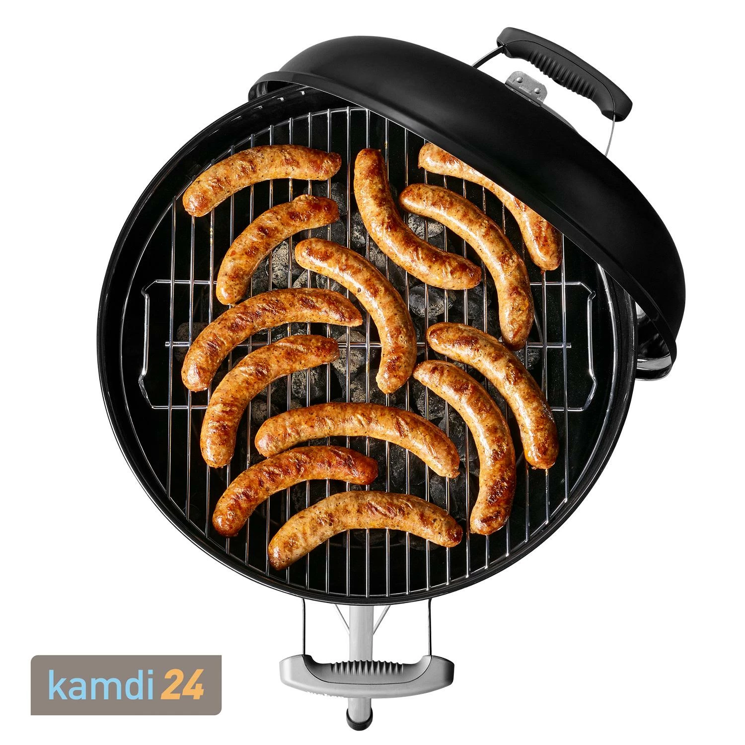 Weber Bar-B-Kettle Holzkohlegrill 47 Cm Black 10 Weber Bar-B-Kettle Holzkohlegrill 47 Cm Black – Bild 10