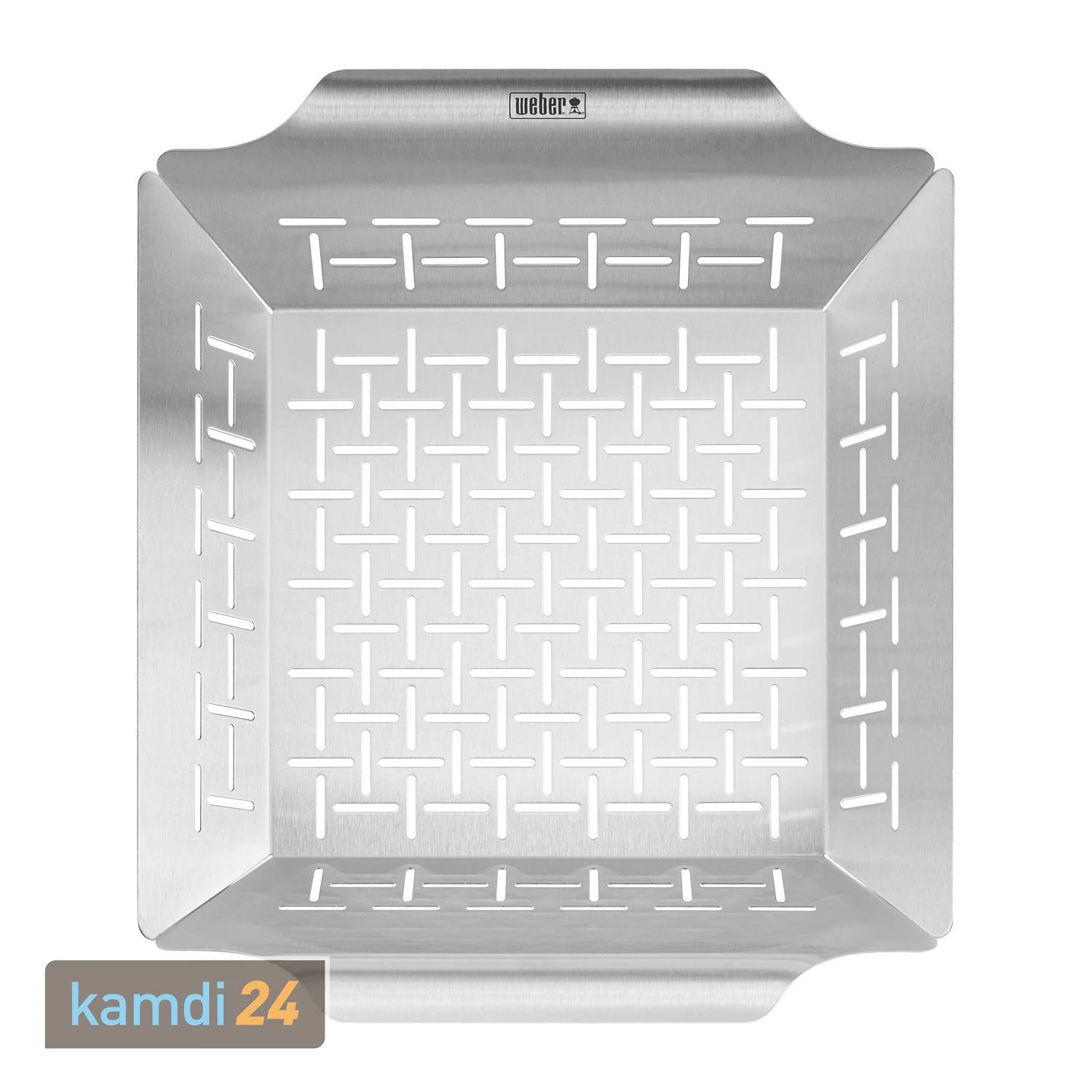 Weber Deluxe-Grillkorb Edelstahl Groß 1 Weber Deluxe-Grillkorb Edelstahl Groß