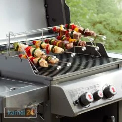 Weber Elevations-Tiered-Grilling-System Edelstahl Mit Grillspießen 9 Weber Elevations-Tiered-Grilling-System Edelstahl Mit Grillspießen -WEBER Verkäufe weber elevations tiered grilling system edelstahl mit grillspiessen 25869 m 4