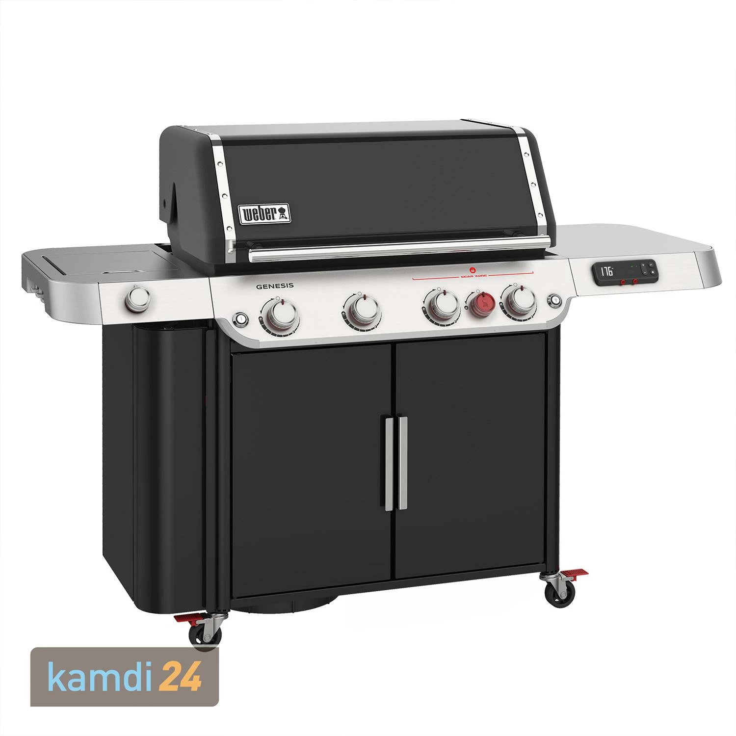 Weber Genesis EPX-470 Smart Gas-Grillstation Schwarz Inkl. Grillplatte 5 Weber Genesis EPX-470 Smart Gas-Grillstation Schwarz Inkl. Grillplatte – Bild 5
