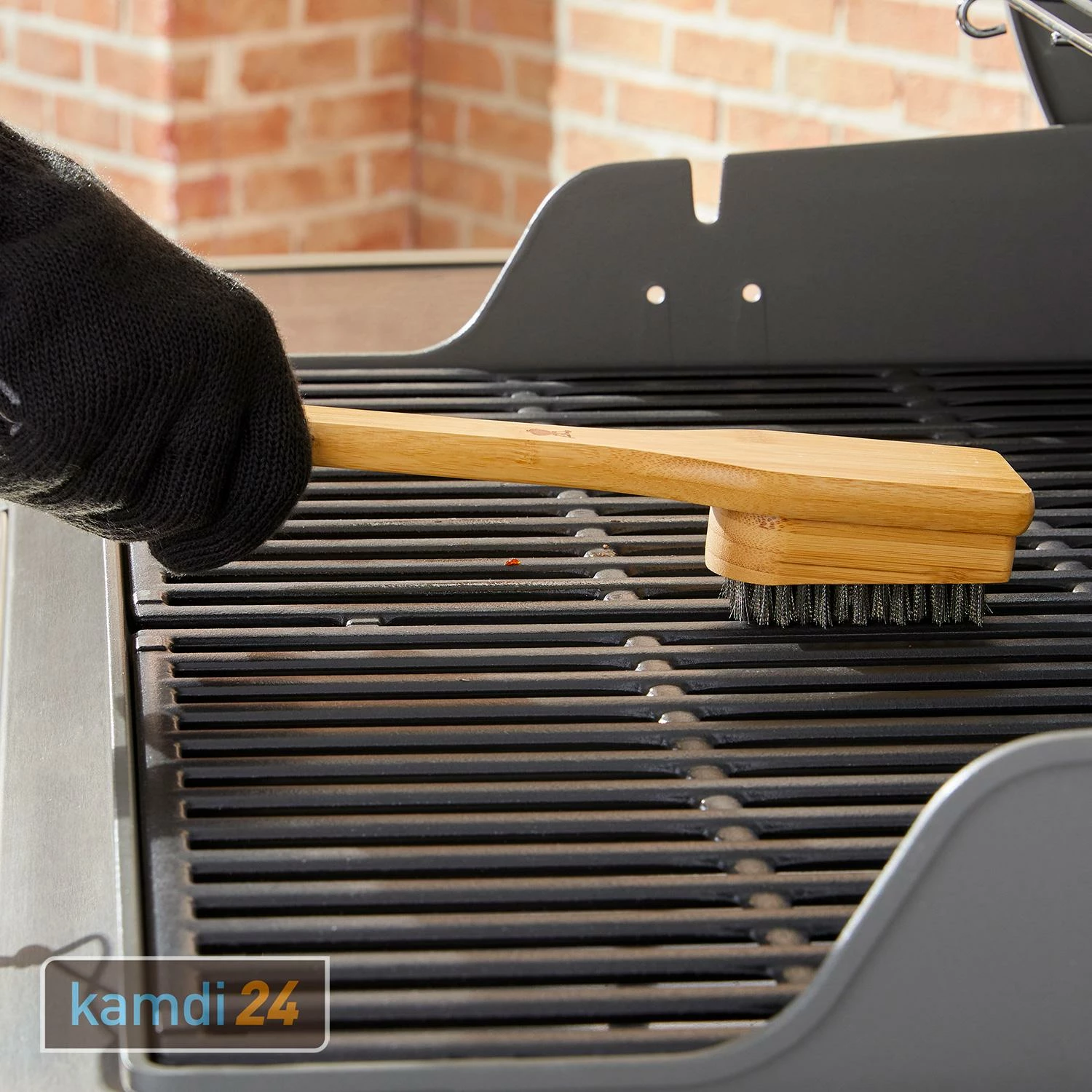 Weber Grillbürste Mit Bambusholzgriff 46 Cm 3 Weber Grillbürste Mit Bambusholzgriff 46 Cm – Bild 3