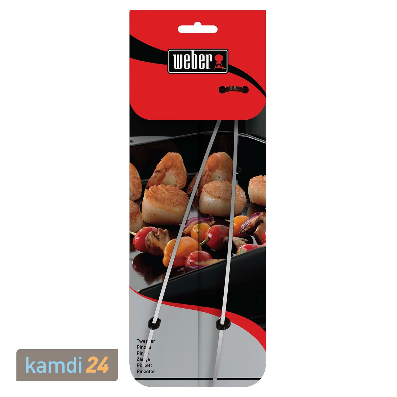 Weber Grillpinzette 2 Weber Grillpinzette – Bild 2