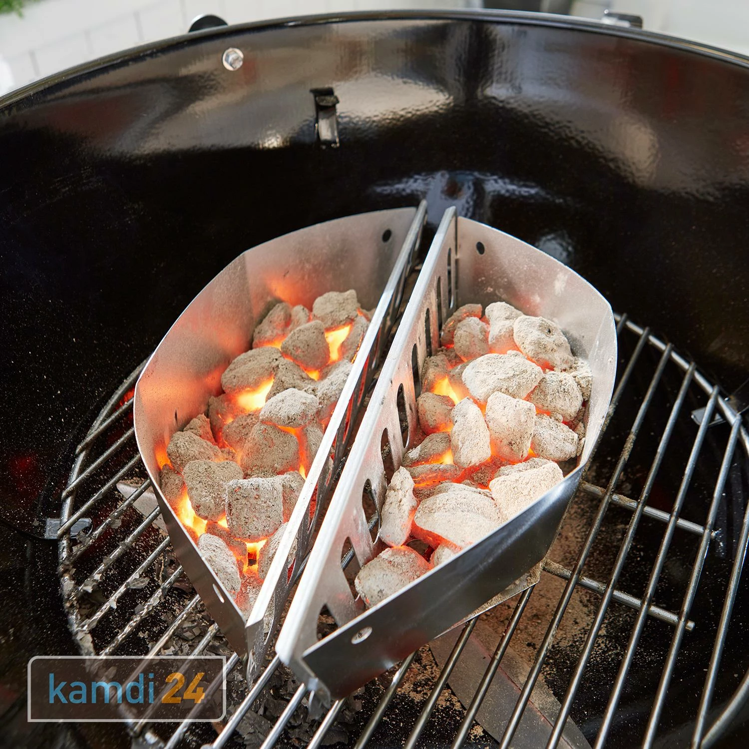 Weber Holzkohlekörbe Char-Basket 2er-Set 3 Weber Holzkohlekörbe Char-Basket 2er-Set – Bild 3