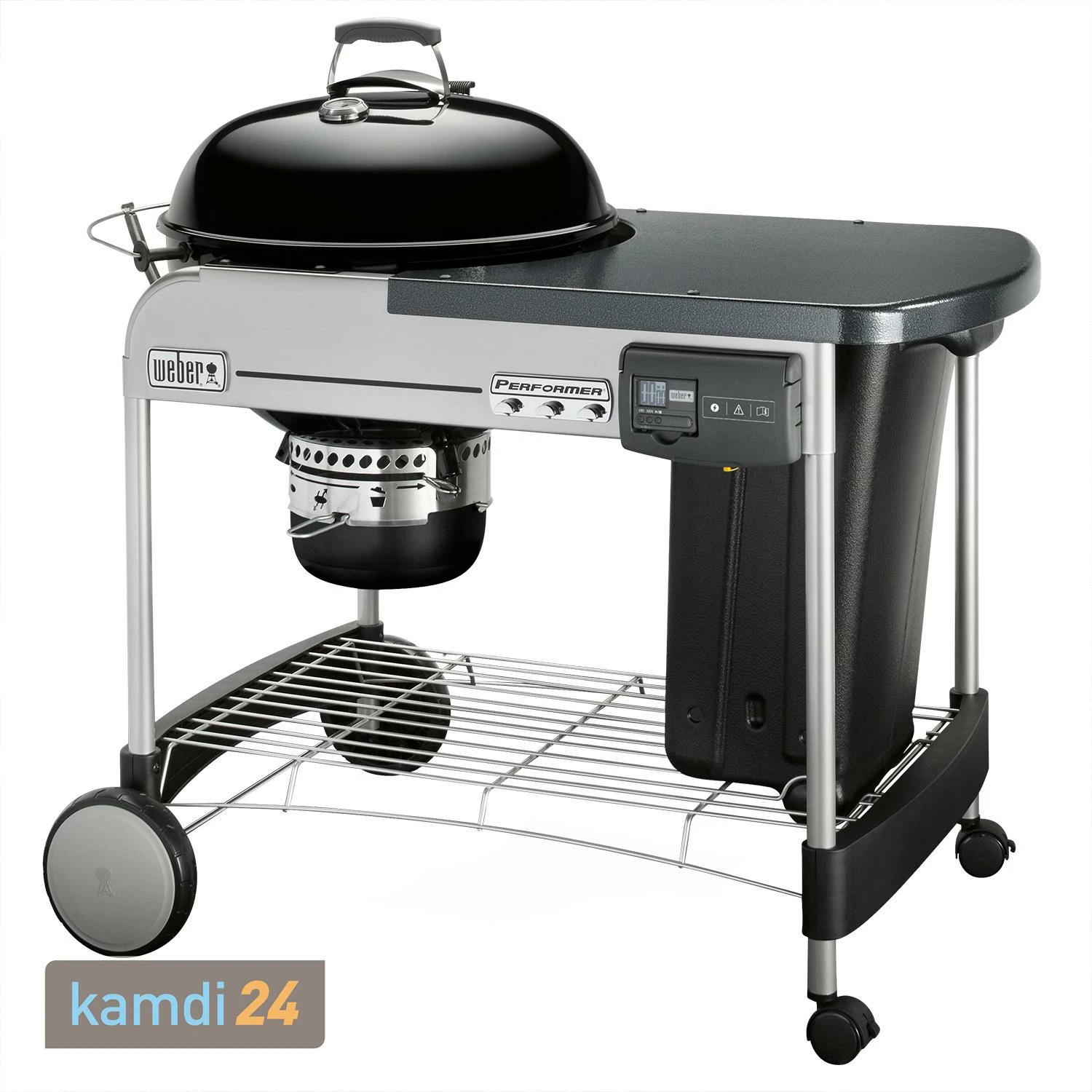 Weber Performer Deluxe GBS Holzkohlegrill 57 Cm Black 3 Weber Performer Deluxe GBS Holzkohlegrill 57 Cm Black – Bild 3