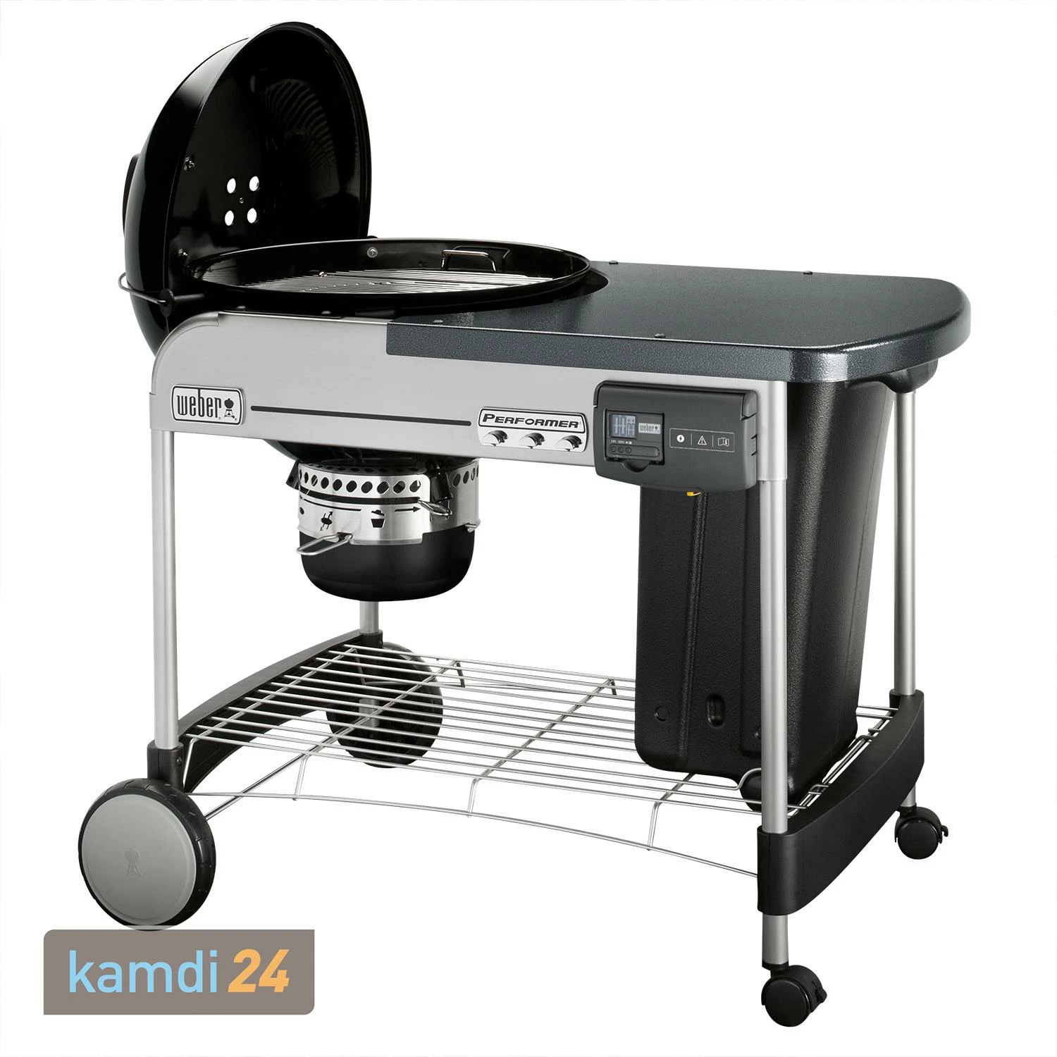 Weber Performer Deluxe GBS Holzkohlegrill 57 Cm Black 4 Weber Performer Deluxe GBS Holzkohlegrill 57 Cm Black – Bild 4