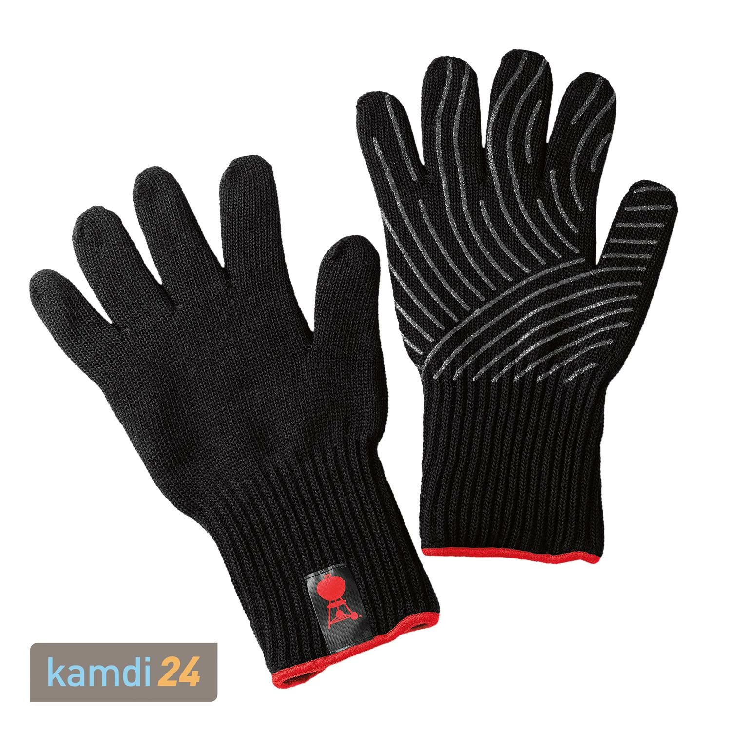 Weber Premium-Grillhandschuhe Silikonbeschichtet L/XL 1 Weber Premium-Grillhandschuhe Silikonbeschichtet L/XL