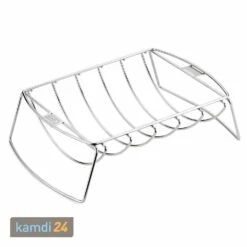 Weber Premium-Spare-Rib-Halter + Bratenkorb Edelstahl
