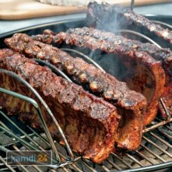 Weber Premium-Spare-Rib-Halter + Bratenkorb Edelstahl 7 Weber Premium-Spare-Rib-Halter + Bratenkorb Edelstahl -WEBER Verkäufe weber premium spare rib halter bratenkorb edelstahl 25779 m 3