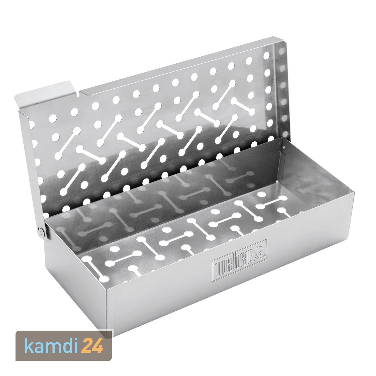 Weber Räucherbox Edelstahl Für Gasgrills Ab Q 200/2000 2 Weber Räucherbox Edelstahl Für Gasgrills Ab Q 200/2000 – Bild 2