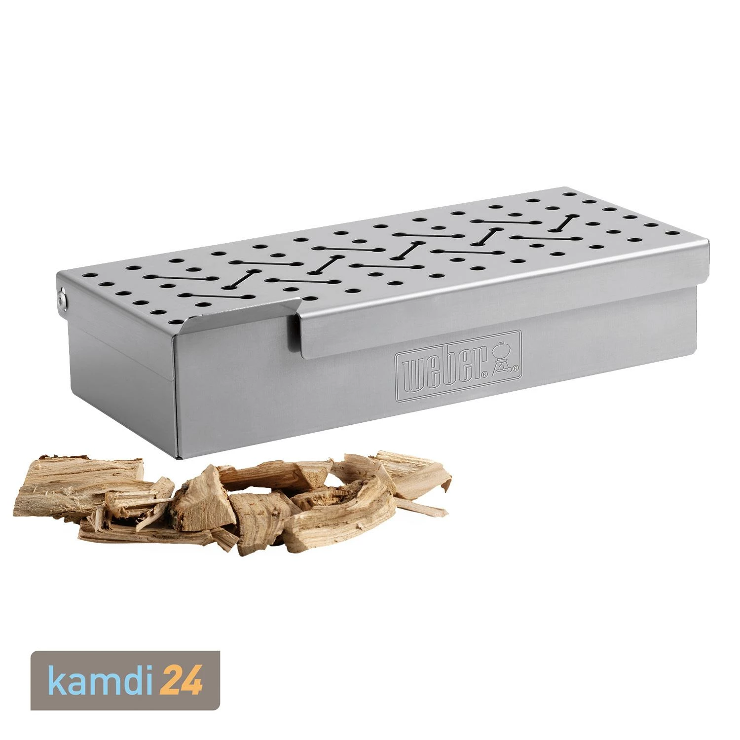 Weber Räucherbox Edelstahl Für Gasgrills Ab Q 200/2000 3 Weber Räucherbox Edelstahl Für Gasgrills Ab Q 200/2000 – Bild 3