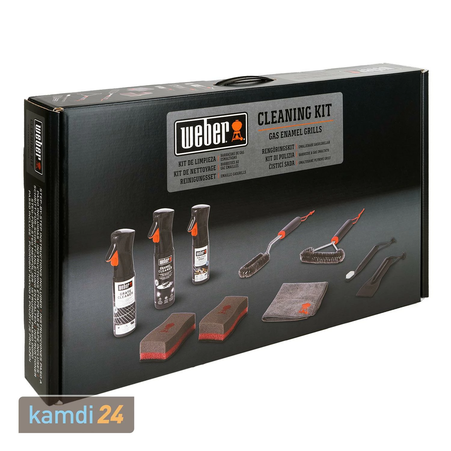 Weber Reinigungsset Für Emaille-Gasgrills 2 Weber Reinigungsset Für Emaille-Gasgrills – Bild 2