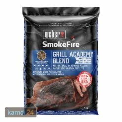 Weber SmokeFire-Hartholzpellets Grill Academy Blend 9 Kg