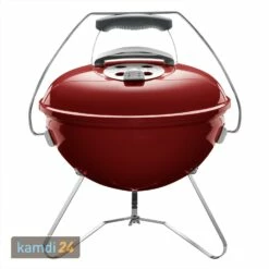 Weber Smokey Joe Premium Holzkohlegrill 37 Cm Crimson