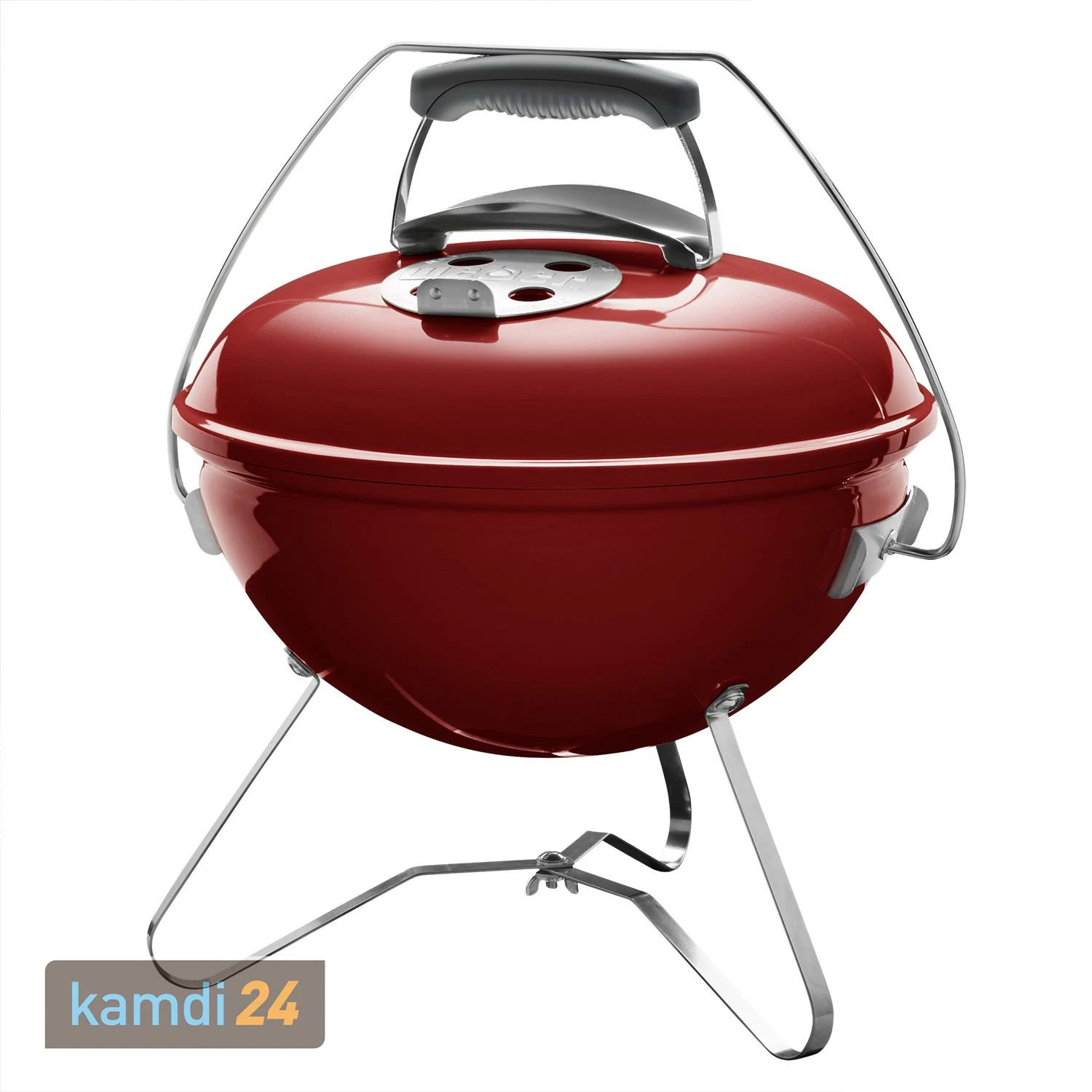 Weber Smokey Joe Premium Holzkohlegrill 37 Cm Crimson 2 Weber Smokey Joe Premium Holzkohlegrill 37 Cm Crimson – Bild 2