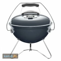 Weber Smokey Joe Premium Holzkohlegrill 37 Cm Slate Blue