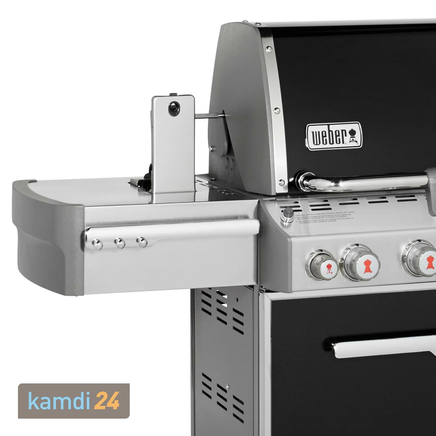 Weber Summit E-670 GBS Gas-Grillstation Schwarz 7 Weber Summit E-670 GBS Gas-Grillstation Schwarz – Bild 7