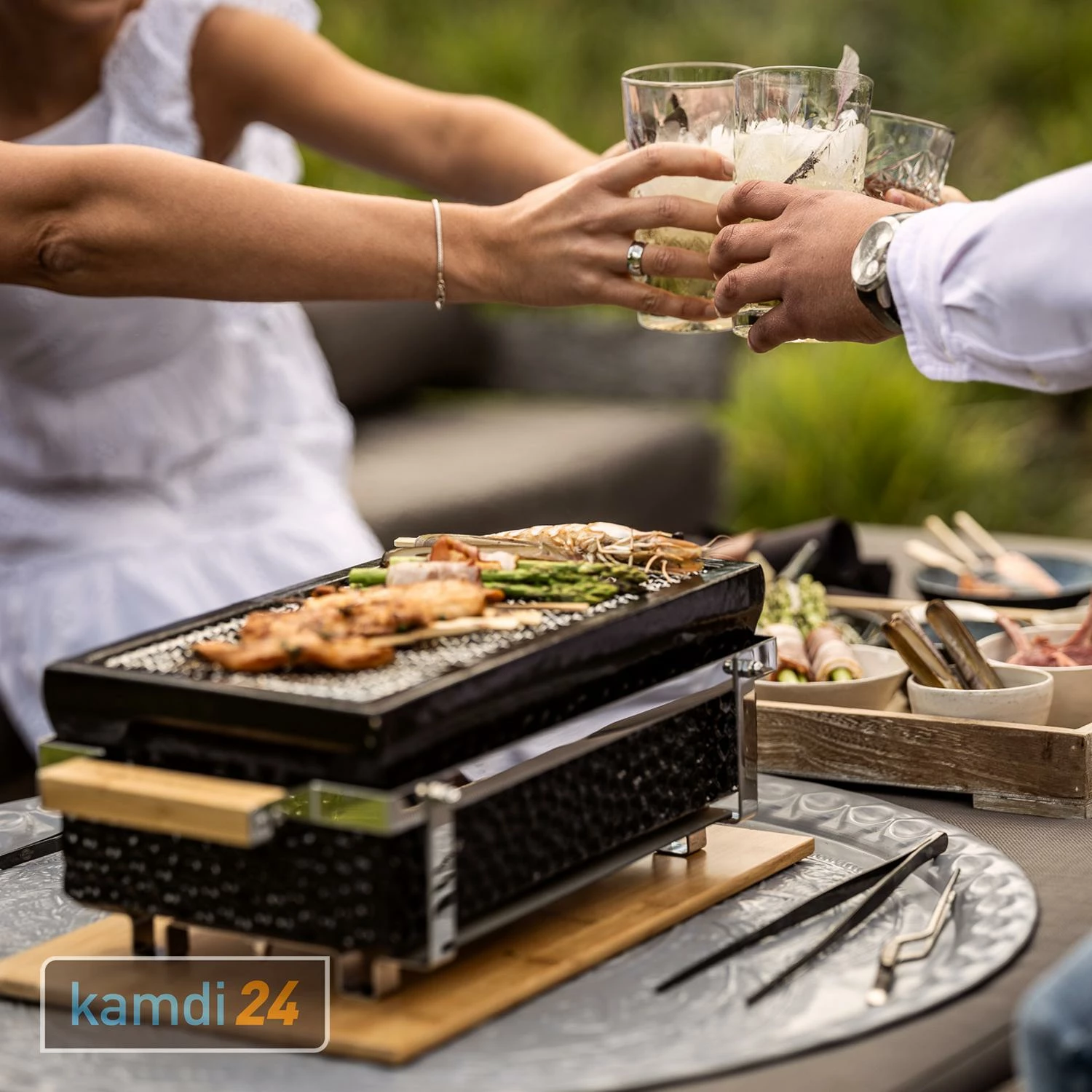 Yakiniku Grillpinzette Gerade Für Kamado Und Shichirin Grill 4 Yakiniku Grillpinzette Gerade Für Kamado Und Shichirin Grill – Bild 4