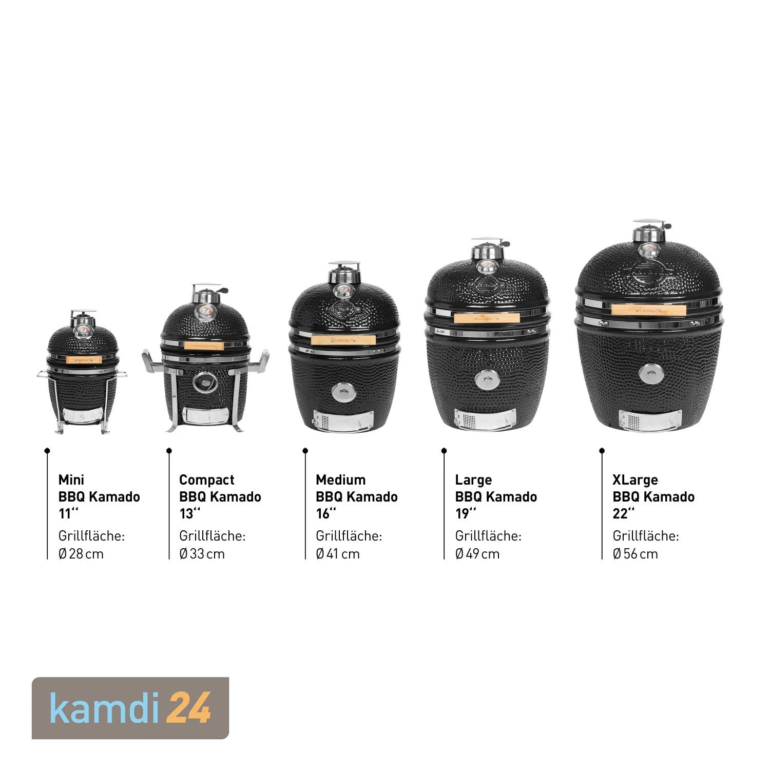 Yakiniku Keramik Grill Kamado L 19" Mit Gestell 4 Yakiniku Keramik Grill Kamado L 19" Mit Gestell – Bild 4