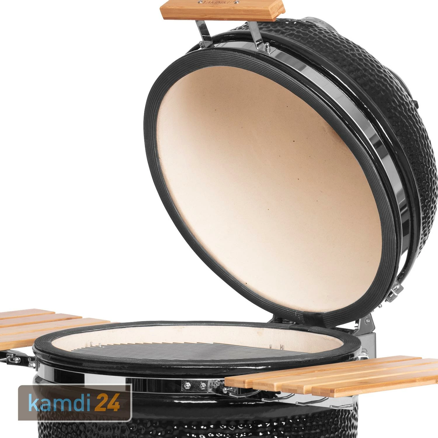 Yakiniku Keramik Grill Kamado L 19" Mit Gestell Inkl. Pro-Set 5 Yakiniku Keramik Grill Kamado L 19" Mit Gestell Inkl. Pro-Set – Bild 5