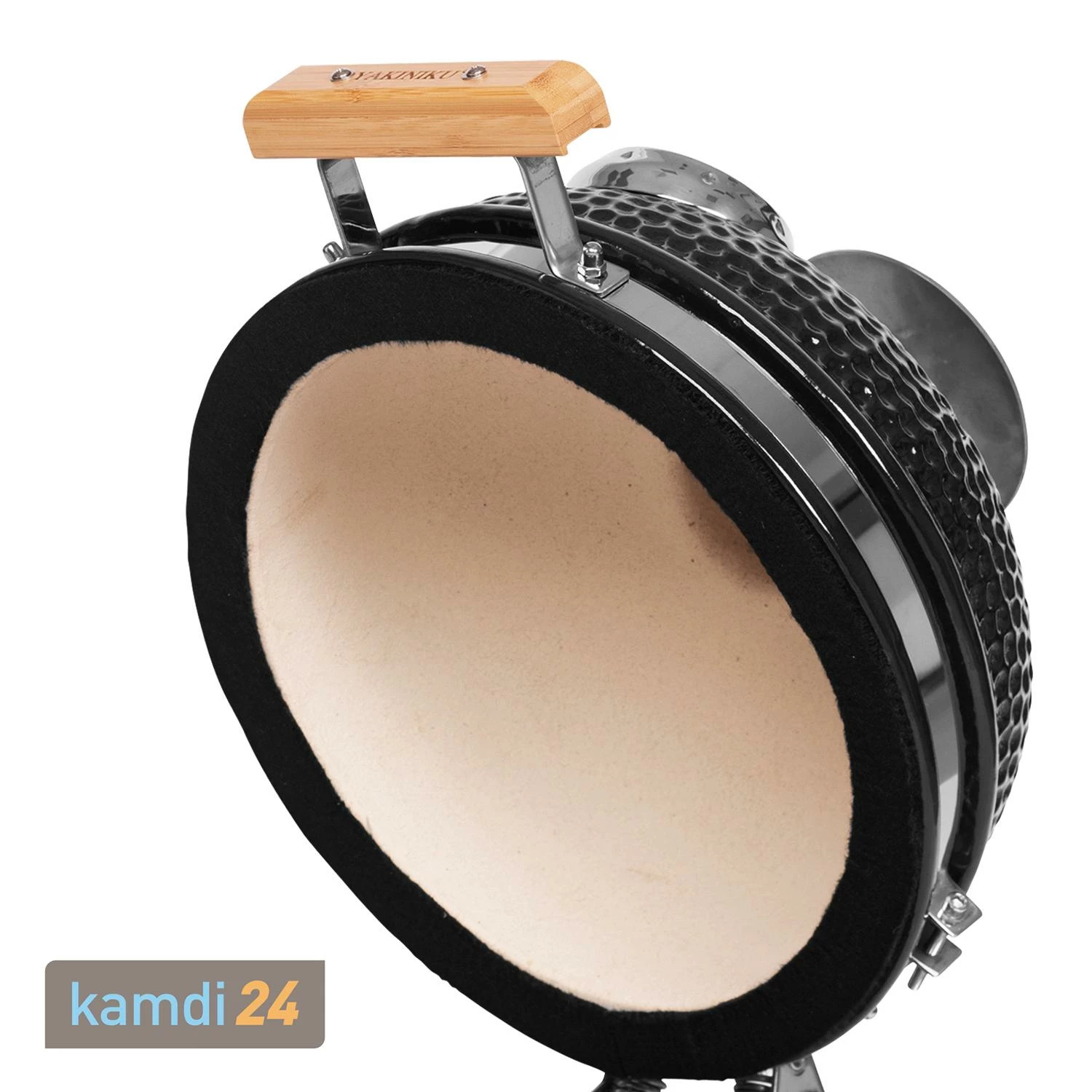 Yakiniku Keramik Grill Kamado Mini 11" Inkl. Tragegestell 5 Yakiniku Keramik Grill Kamado Mini 11" Inkl. Tragegestell – Bild 5